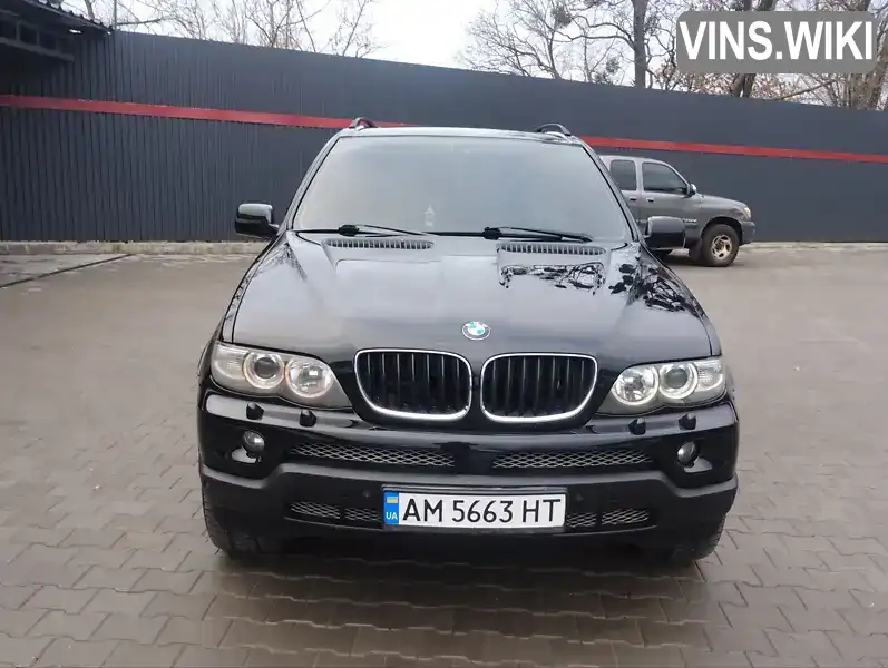 Позашляховик / Кросовер BMW X5 2006 2.99 л. Автомат обл. Житомирська, Звягель - Фото 1/21