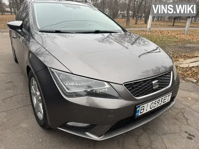 Універсал SEAT Leon 2014 1.6 л. Ручна / Механіка обл. Полтавська, Глобине - Фото 1/12