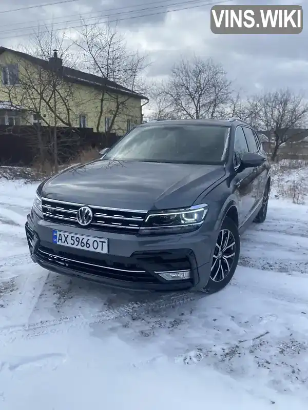 Позашляховик / Кросовер Volkswagen Tiguan 2018 1.98 л. Автомат обл. Харківська, Дергачі - Фото 1/20