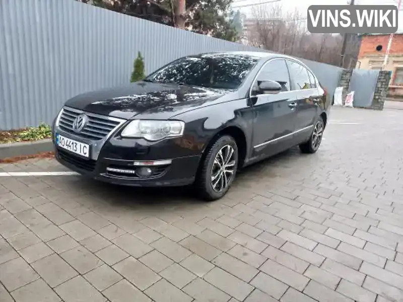 Седан Volkswagen Passat 2006 1.98 л. Ручна / Механіка обл. Закарпатська, Ужгород - Фото 1/9