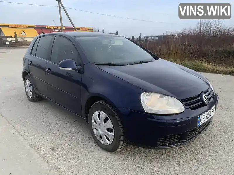 Хетчбек Volkswagen Golf 2006 1.6 л. Ручна / Механіка обл. Чернівецька, Хотин - Фото 1/21