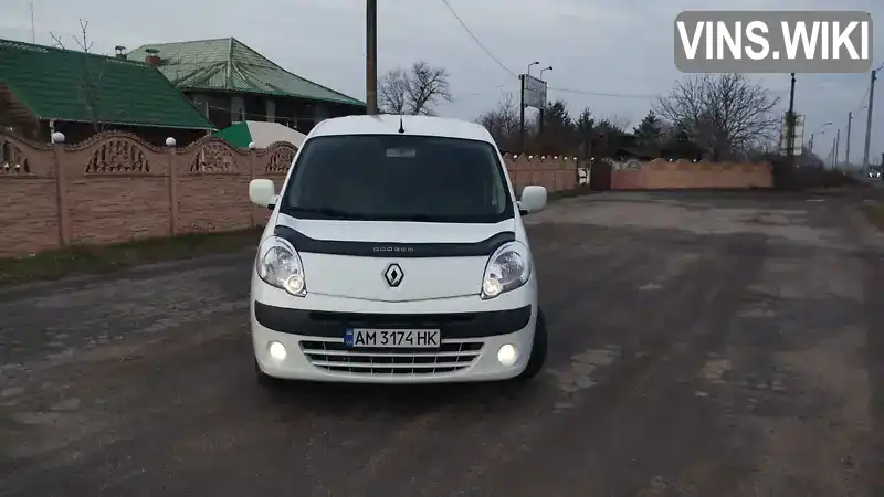 Мінівен Renault Kangoo 2012 1.46 л. Ручна / Механіка обл. Житомирська, Бердичів - Фото 1/21