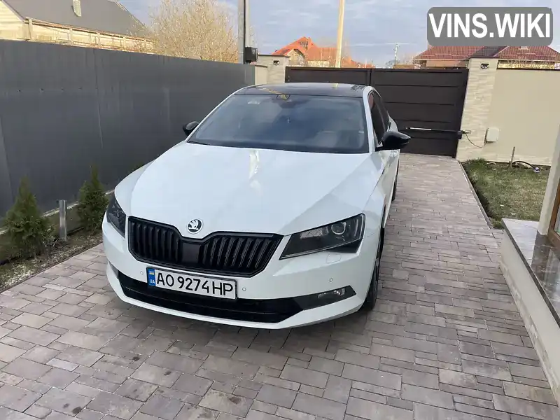 Ліфтбек Skoda Superb 2016 1.97 л. Автомат обл. Закарпатська, Ужгород - Фото 1/21