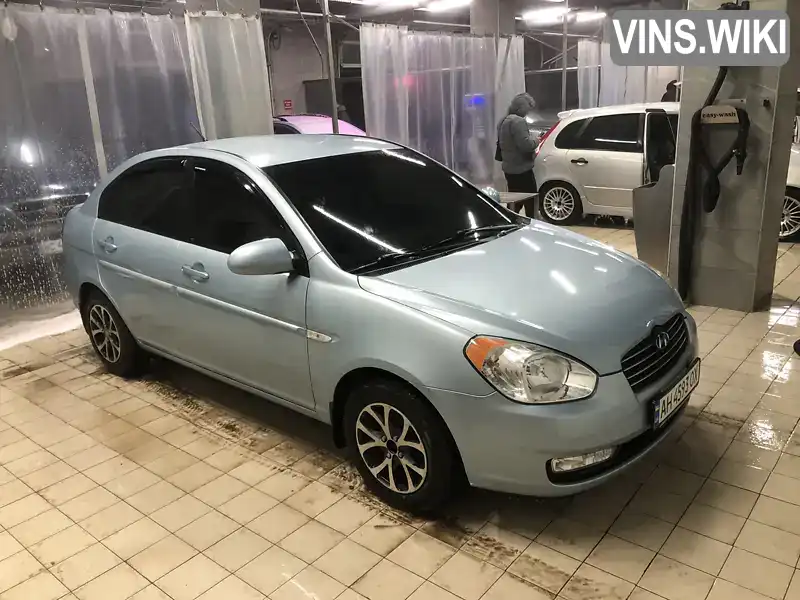 Седан Hyundai Accent 2007 1.6 л. Ручна / Механіка обл. Донецька, Краматорськ - Фото 1/8