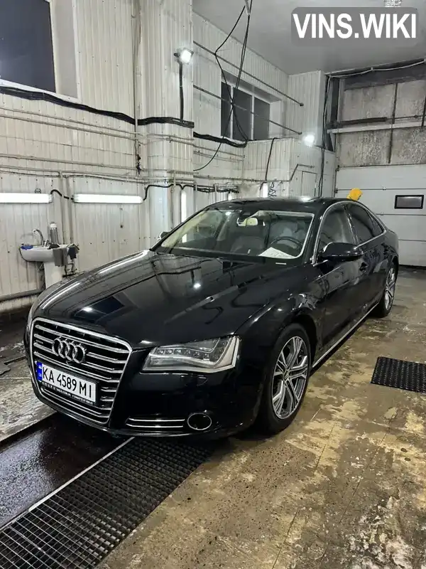 Седан Audi A8 2013 4.13 л. Автомат обл. Київська, Київ - Фото 1/21