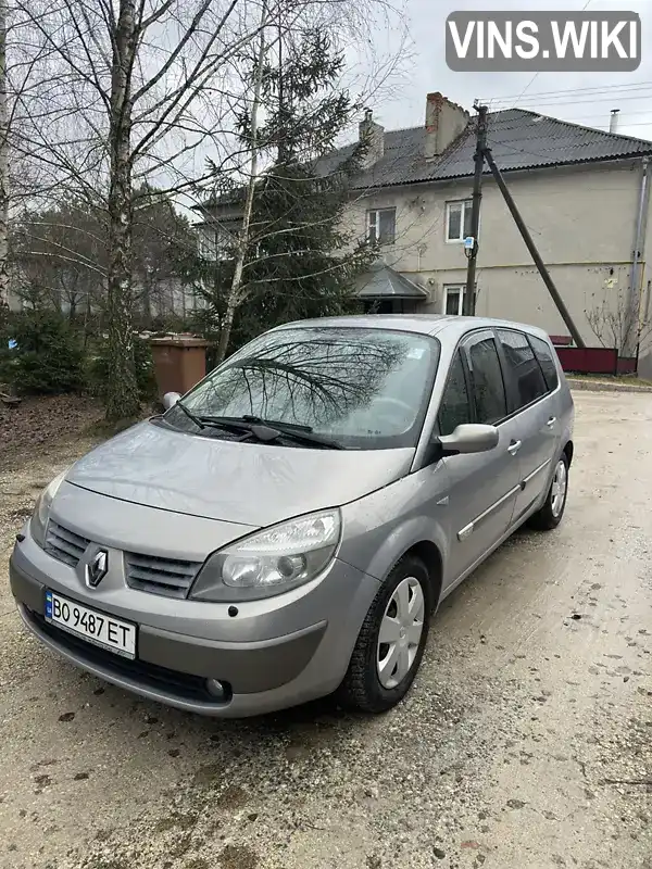 Мінівен Renault Grand Scenic 2005 1.6 л. Ручна / Механіка обл. Тернопільська, Збараж - Фото 1/21