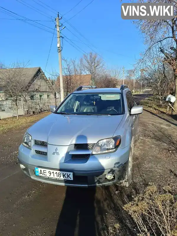 Позашляховик / Кросовер Mitsubishi Outlander 2003 2 л. Ручна / Механіка обл. Дніпропетровська, Павлоград - Фото 1/7