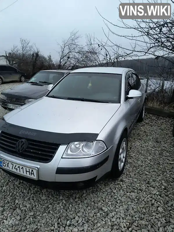 Седан Volkswagen Passat 2004 1.9 л. Ручна / Механіка обл. Хмельницька, Волочиськ - Фото 1/14