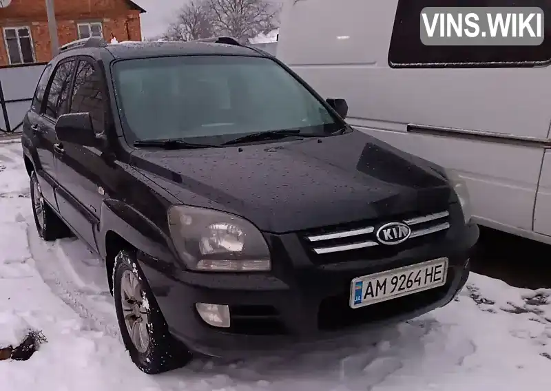 Позашляховик / Кросовер Kia Sportage 2008 2 л. Автомат обл. Житомирська, Житомир - Фото 1/10