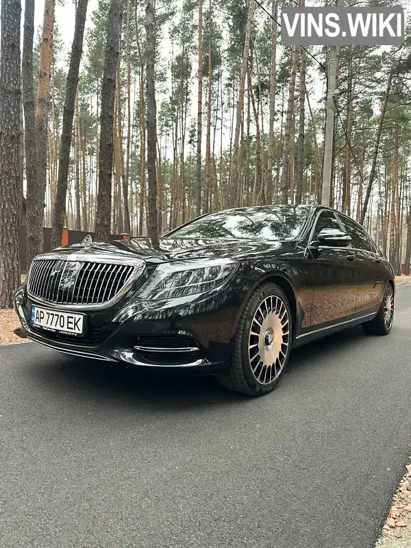 Седан Mercedes-Benz Maybach 2017 3 л. Автомат обл. Киевская, Киев - Фото 1/13