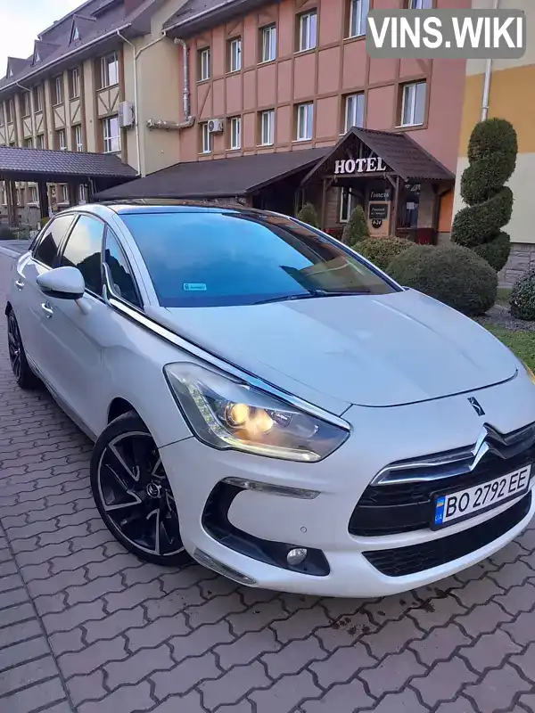 Хетчбек Citroen DS5 2012 1.56 л. Робот обл. Тернопільська, Тернопіль - Фото 1/21