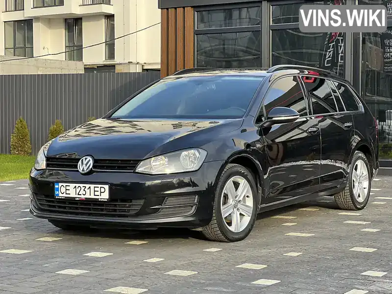 Універсал Volkswagen Golf 2016 2 л. Ручна / Механіка обл. Чернівецька, Чернівці - Фото 1/21