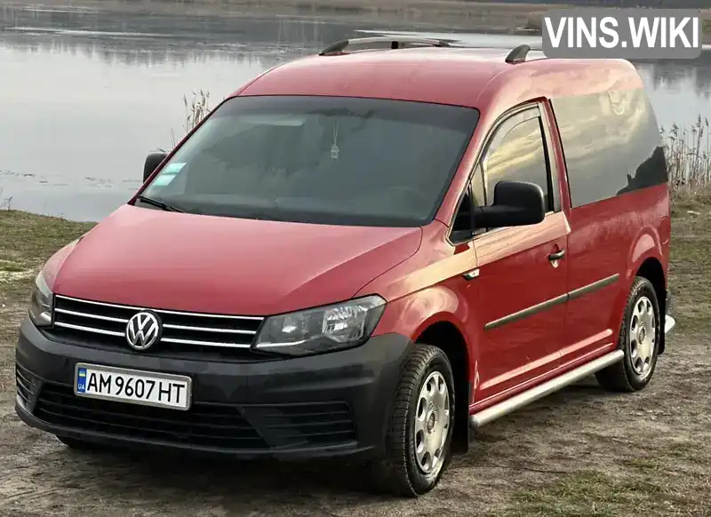 Минивэн Volkswagen Caddy 2016 2 л. Ручная / Механика обл. Житомирская, Житомир - Фото 1/19