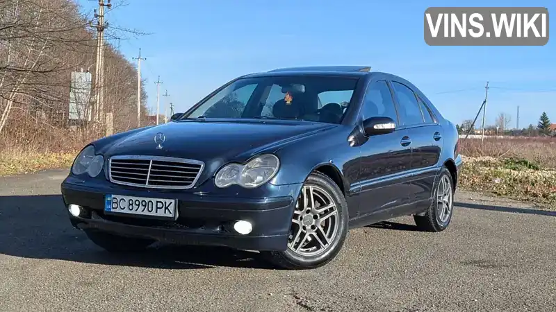 Седан Mercedes-Benz C-Class 2002 2 л. Ручна / Механіка обл. Львівська, Стрий - Фото 1/21