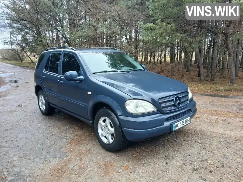 Позашляховик / Кросовер Mercedes-Benz M-Class 2000 2.69 л. Автомат обл. Волинська, Ковель - Фото 1/14