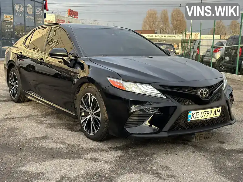 Седан Toyota Camry 2019 2.49 л. Автомат обл. Дніпропетровська, Дніпро (Дніпропетровськ) - Фото 1/14