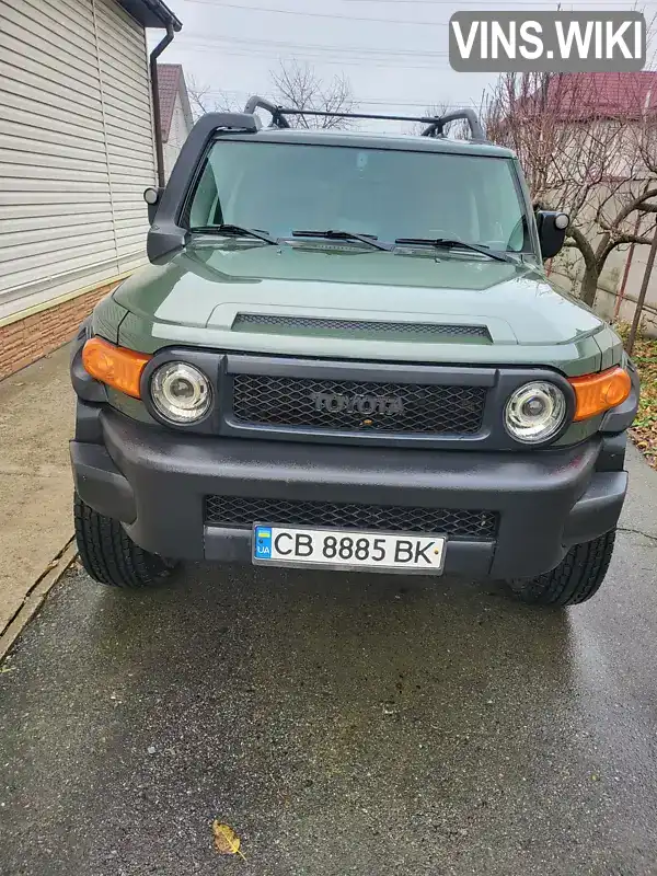 Позашляховик / Кросовер Toyota FJ Cruiser 2011 3.96 л. Автомат обл. Чернігівська, Варва - Фото 1/13