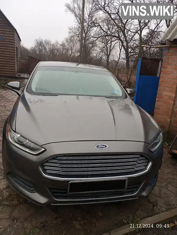 Седан Ford Fusion 2013 2.49 л. Автомат обл. Полтавська, Полтава - Фото 1/12