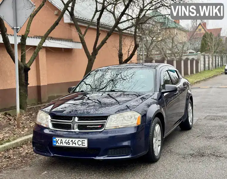 Седан Dodge Avenger 2013 2.4 л. Автомат обл. Київська, Київ - Фото 1/21