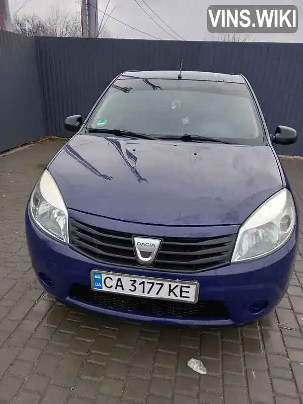 Хетчбек Dacia Sandero 2009 1.4 л. Ручна / Механіка обл. Черкаська, Умань - Фото 1/14