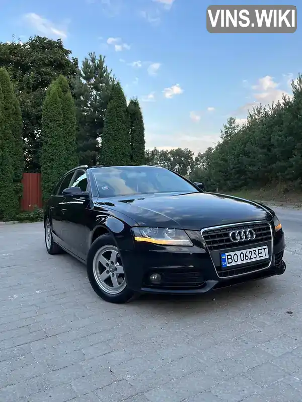 Універсал Audi A4 2010 2 л. Автомат обл. Тернопільська, Тернопіль - Фото 1/21