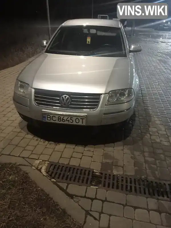 Седан Volkswagen Passat 2003 1.98 л. Автомат обл. Львівська, location.city.kulykiv - Фото 1/14