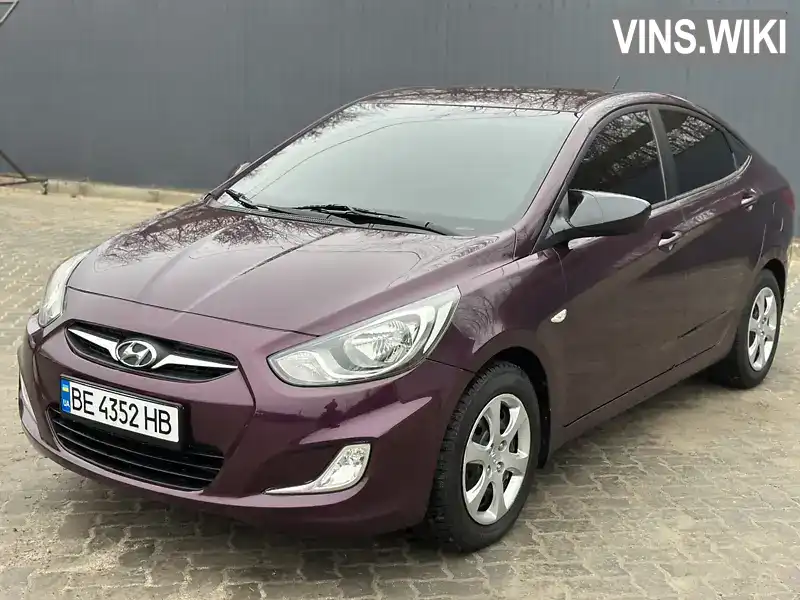 Седан Hyundai Accent 2011 1.4 л. Автомат обл. Миколаївська, Миколаїв - Фото 1/19