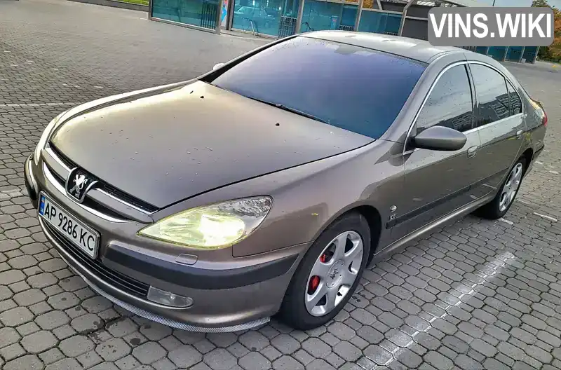 Седан Peugeot 607 2003 2.96 л. Автомат обл. Запорізька, Запоріжжя - Фото 1/21