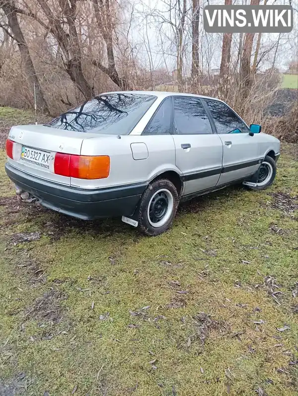 Седан Audi 80 1990 1.98 л. Ручная / Механика обл. Тернопольская, Тернополь - Фото 1/11