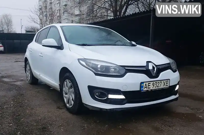 Хетчбек Renault Megane 2014 1.5 л. Ручна / Механіка обл. Дніпропетровська, Дніпро (Дніпропетровськ) - Фото 1/17