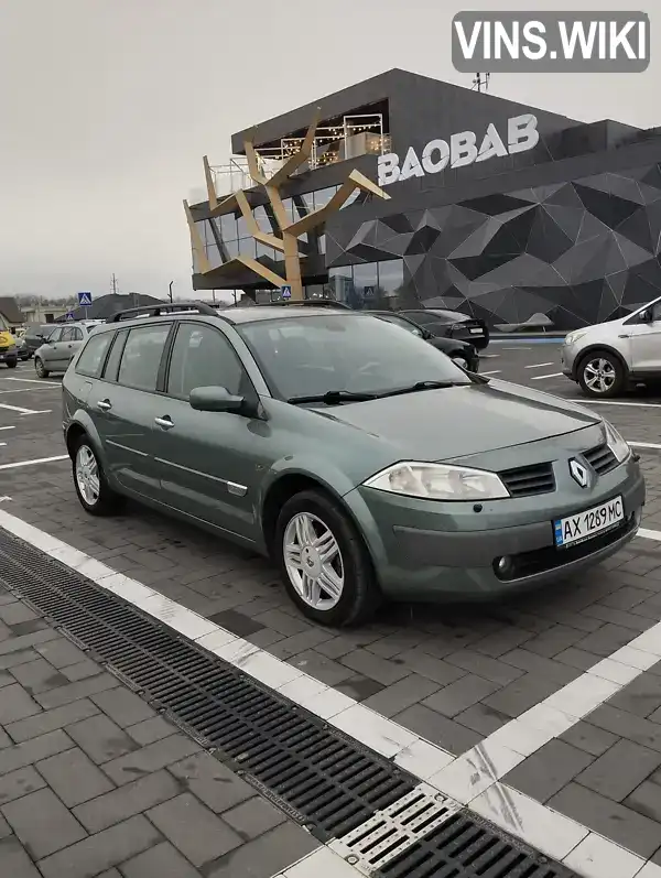 Універсал Renault Megane 2004 1.87 л. Ручна / Механіка обл. Волинська, location.city.rovantsi - Фото 1/21