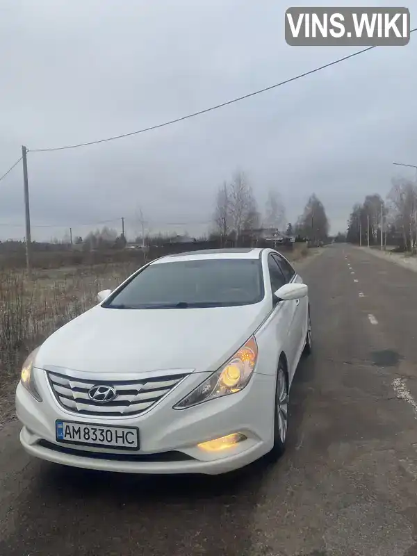 Седан Hyundai Sonata 2013 2.36 л. Автомат обл. Житомирська, Олевськ - Фото 1/10