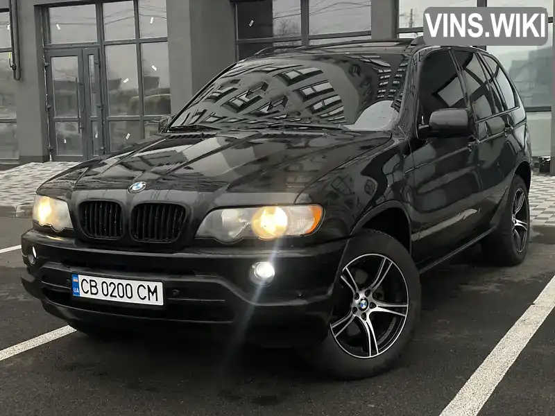 Позашляховик / Кросовер BMW X5 2001 3 л. Автомат обл. Чернігівська, Чернігів - Фото 1/21