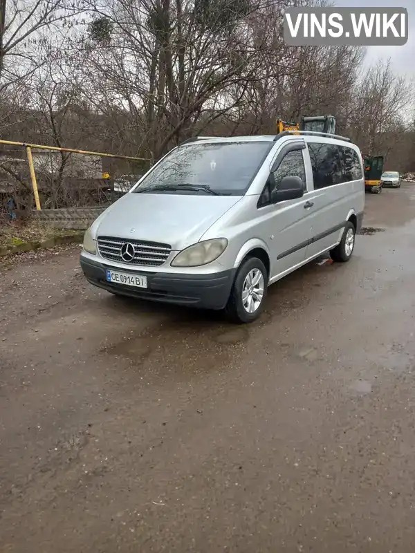 Мінівен Mercedes-Benz Vito 2007 2.15 л. Ручна / Механіка обл. Чернівецька, Чернівці - Фото 1/19