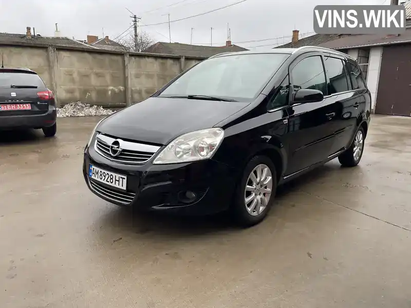 Мінівен Opel Zafira 2009 1.6 л. Ручна / Механіка обл. Житомирська, Бердичів - Фото 1/21