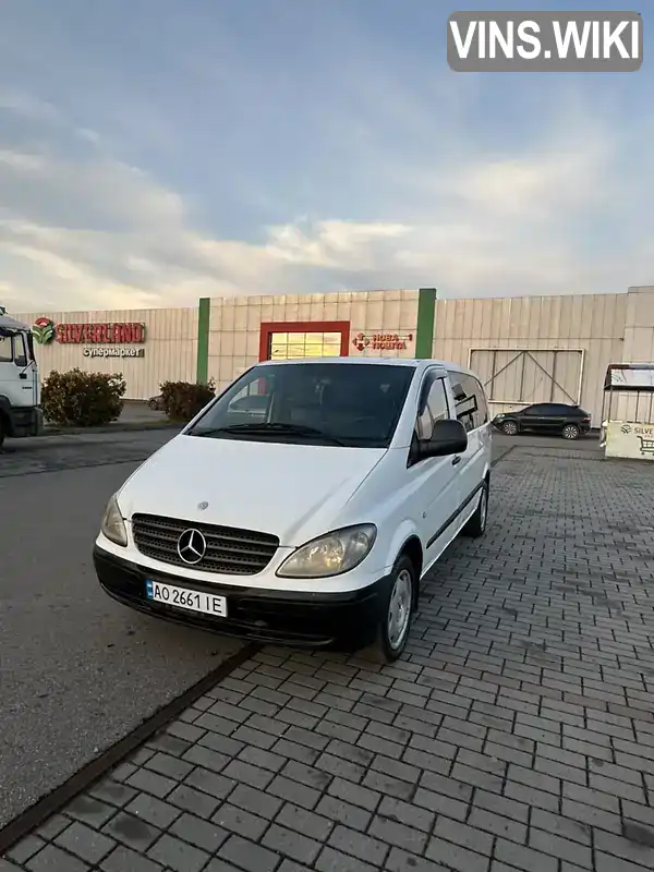 Мінівен Mercedes-Benz Vito 2004 2.15 л. Ручна / Механіка обл. Закарпатська, Тячів - Фото 1/9