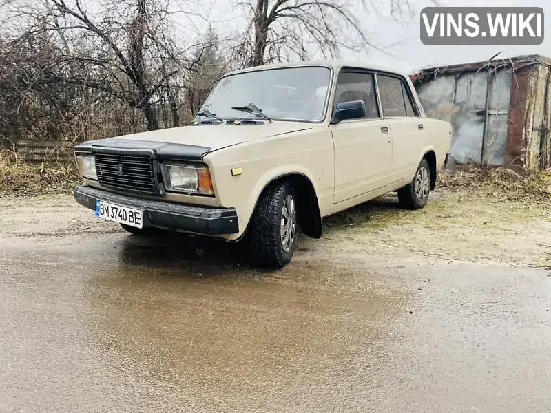 Седан ВАЗ / Lada 2107 1996 1.57 л. Ручна / Механіка обл. Сумська, Лебедин - Фото 1/19