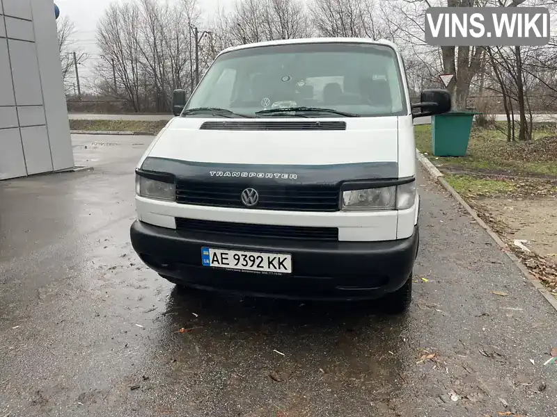 Минивэн Volkswagen Transporter 1999 1.9 л. Ручная / Механика обл. Днепропетровская, Днепр (Днепропетровск) - Фото 1/19