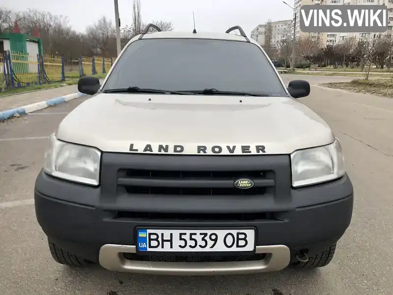 Позашляховик / Кросовер Land Rover Freelander 2002 1.95 л. Автомат обл. Одеська, Одеса - Фото 1/12