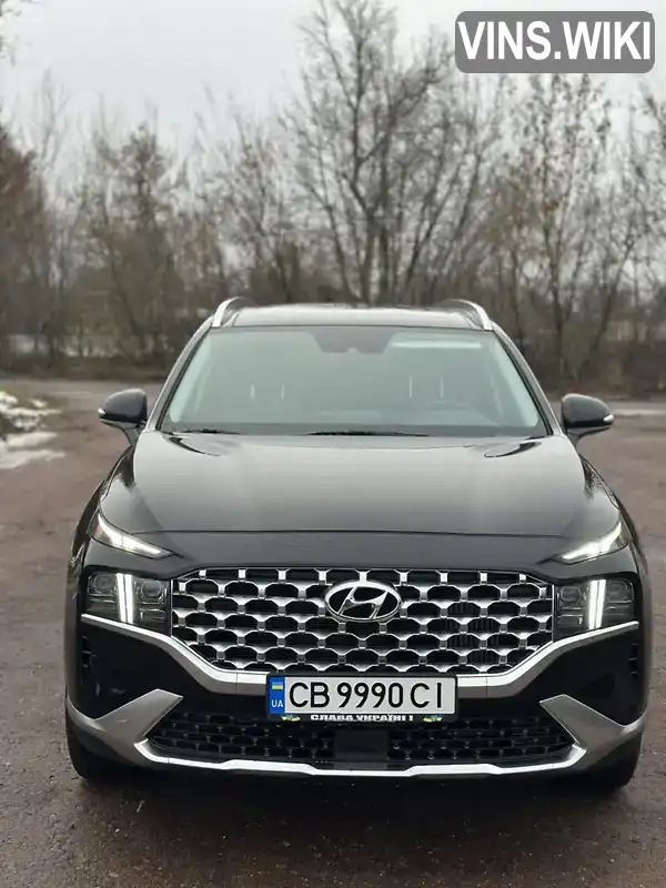 Позашляховик / Кросовер Hyundai Santa FE 2021 1.6 л. Автомат обл. Чернігівська, Чернігів - Фото 1/21