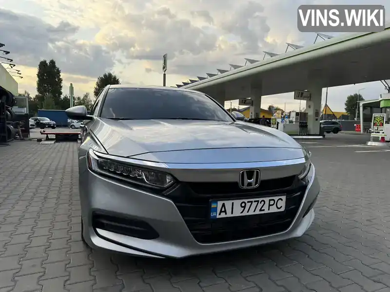 Седан Honda Accord 2018 1.5 л. Автомат обл. Житомирська, Житомир - Фото 1/19