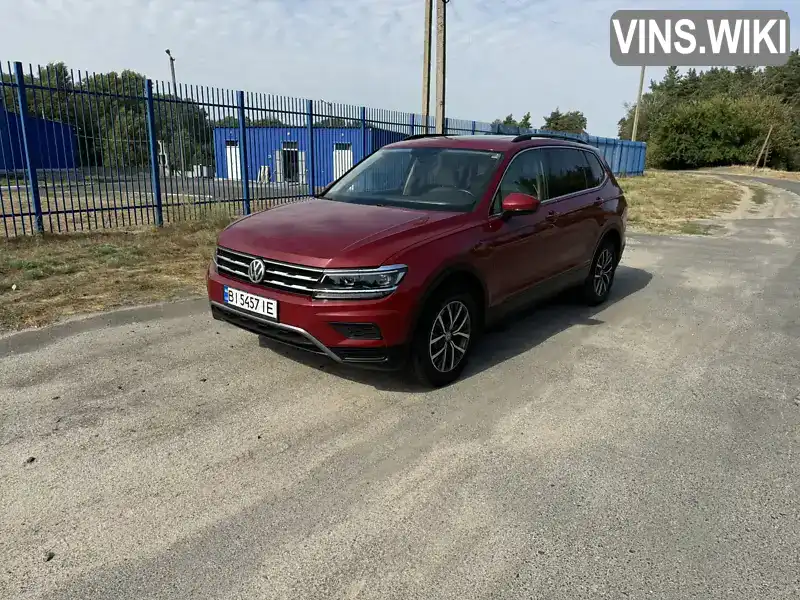 3VV3B7AX7KM115403 Volkswagen Tiguan 2019 Внедорожник / Кроссовер 1.98 л. Фото 2