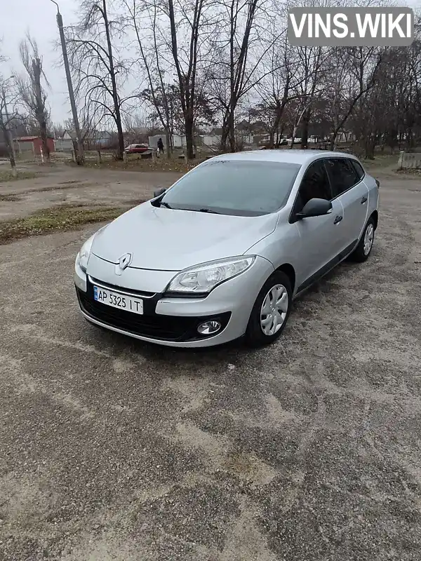 Універсал Renault Megane 2013 1.46 л. Ручна / Механіка обл. Запорізька, Запоріжжя - Фото 1/21