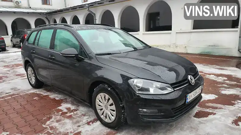 Універсал Volkswagen Golf 2014 1.6 л. Ручна / Механіка обл. Житомирська, Житомир - Фото 1/17