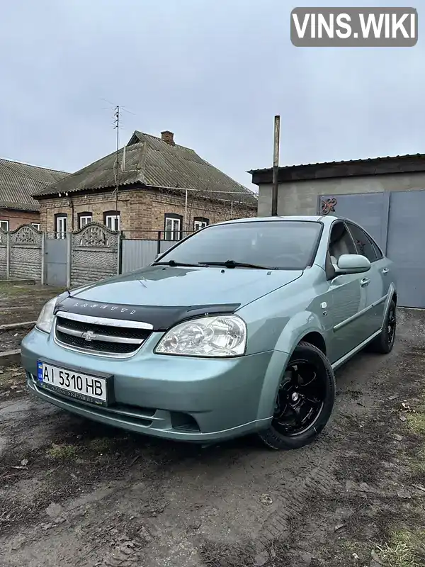 Седан Chevrolet Lacetti 2006 1.8 л. Ручна / Механіка обл. Київська, Бориспіль - Фото 1/20