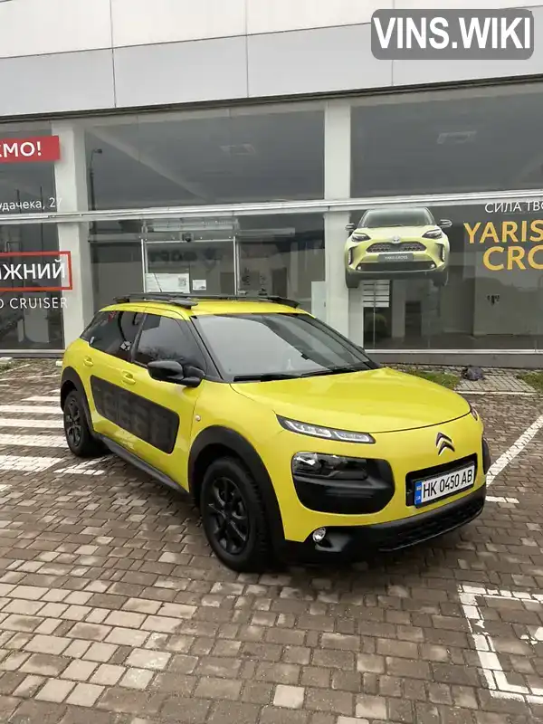 Позашляховик / Кросовер Citroen C4 Cactus 2014 1.56 л. Робот обл. Рівненська, Рівне - Фото 1/15