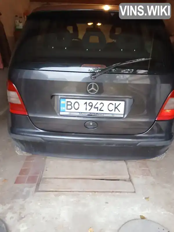 Хетчбек Mercedes-Benz A-Class 2000 1.69 л. Автомат обл. Тернопільська, Збараж - Фото 1/11