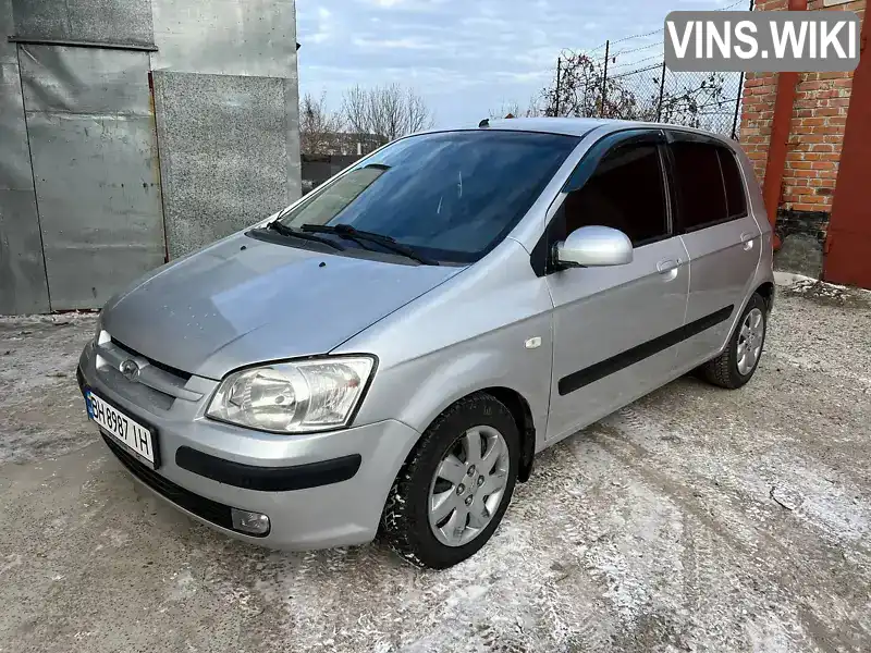 Хетчбек Hyundai Getz 2003 1.34 л. Автомат обл. Полтавська, Полтава - Фото 1/13