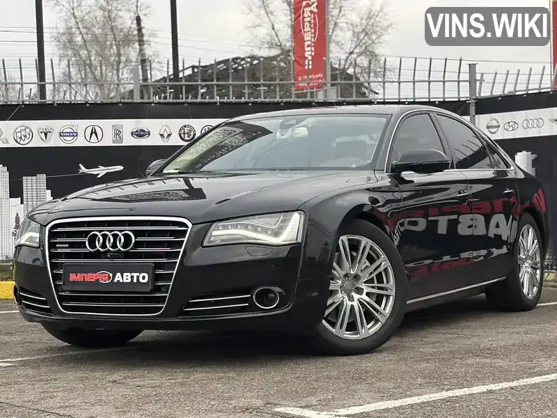 Седан Audi A8 2013 4 л. Автомат обл. Полтавская, Полтава - Фото 1/21