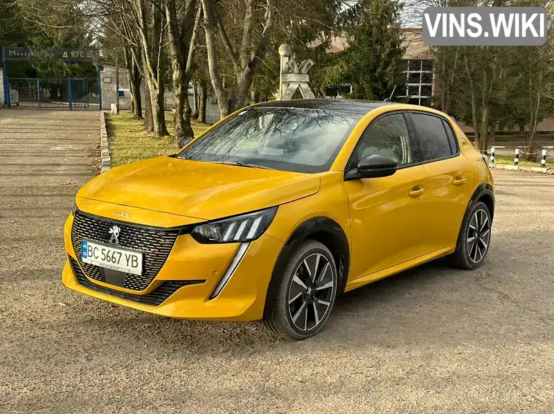 Хэтчбек Peugeot e-208 2020 null_content л. Автомат обл. Львовская, Львов - Фото 1/21